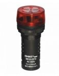 CHINT Сигнализатор звуковой ND16-22FS Φ22 мм красный LED АС/DC24В (арт. 593202) фото